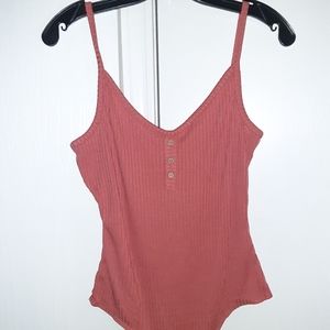 Cute vneck bodysuit